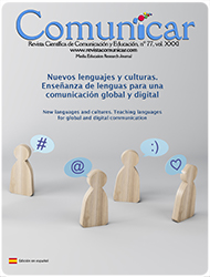 Comunicar 77: Nuevos lenguajes y culturas. Enseñanza de lenguas para una comunicación global y digital