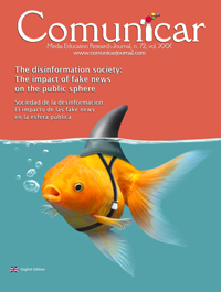 Comunicar 72: 虚假信息的社会：假新闻对公共领域的影响